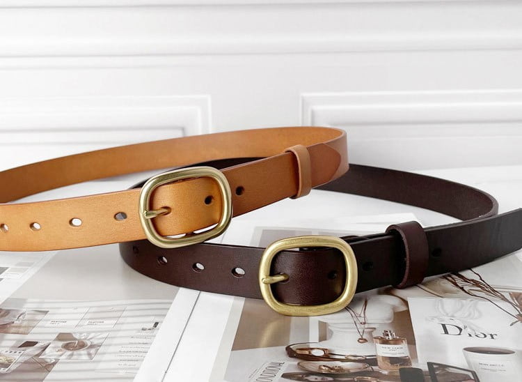 Korean Fashion Leather Belt – YiQ Creations