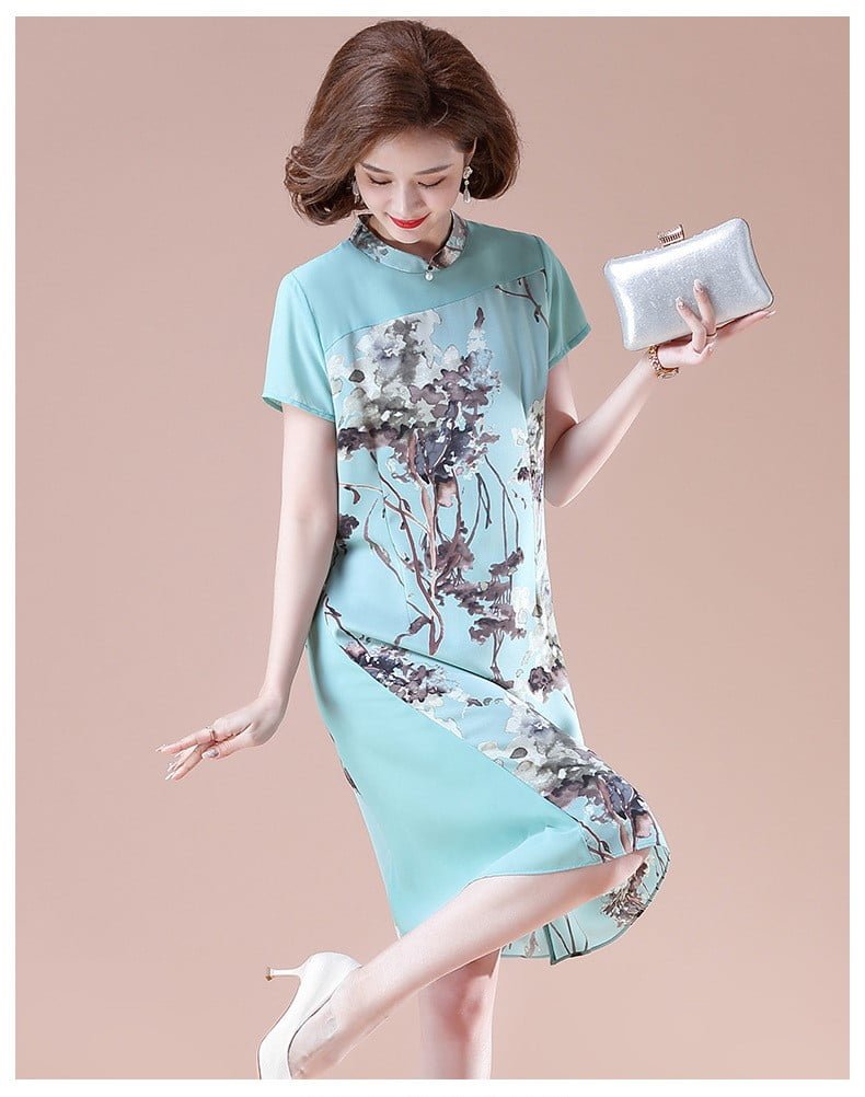 Summer Modern Cheongsam Dress
