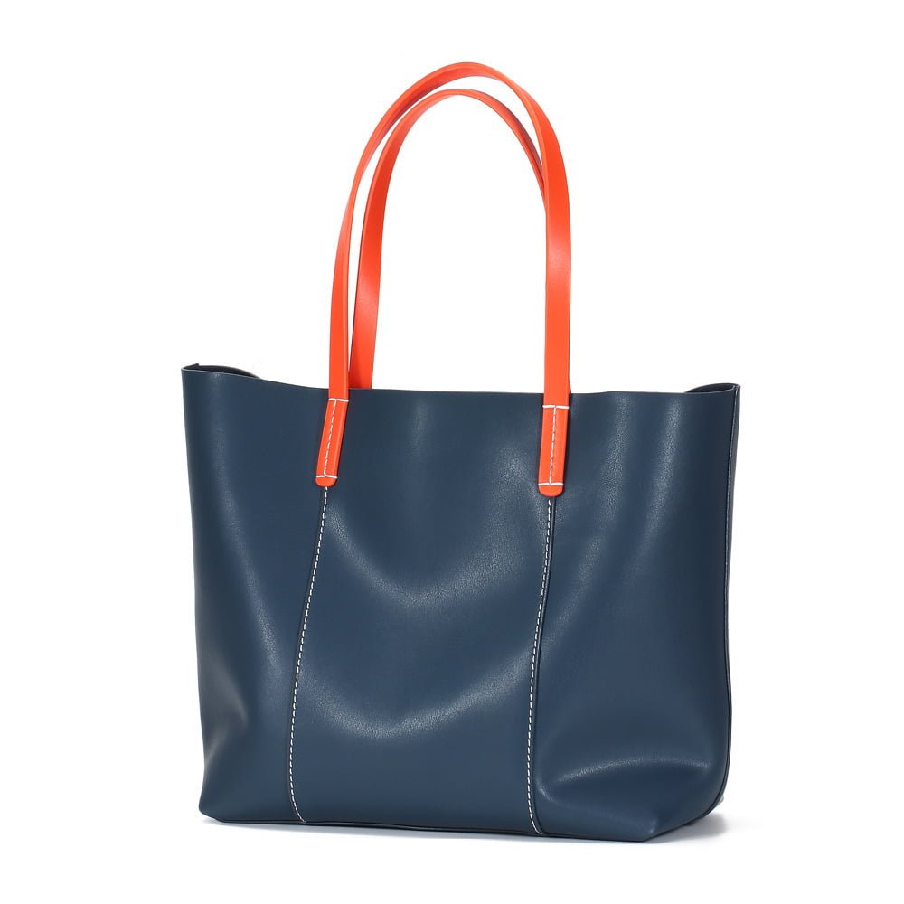 Retro Large Genuine Leather Tote Bag