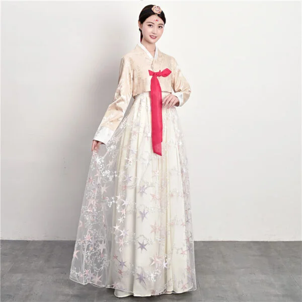 Traditional Korean Hanbok Court Dress – YiQ Creations